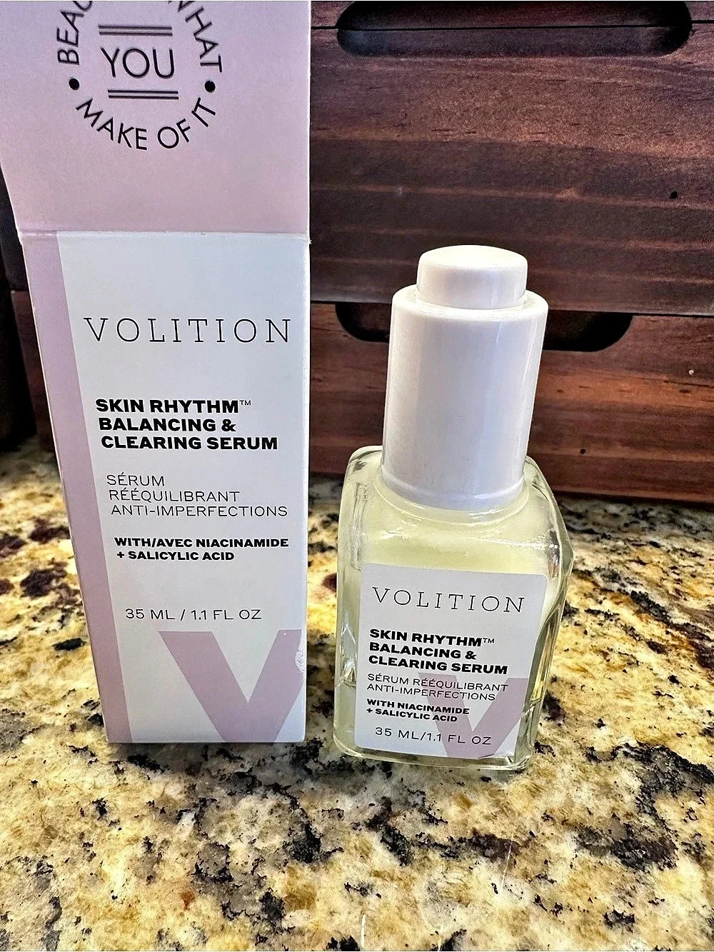 Volition Skin Rhythm Balancing & Clearing Serum Niacinamide NWT